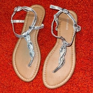 Db Studio gladiator sandals with silver